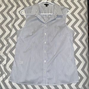 Ann Taylor Sleeveless Blouse - Size M